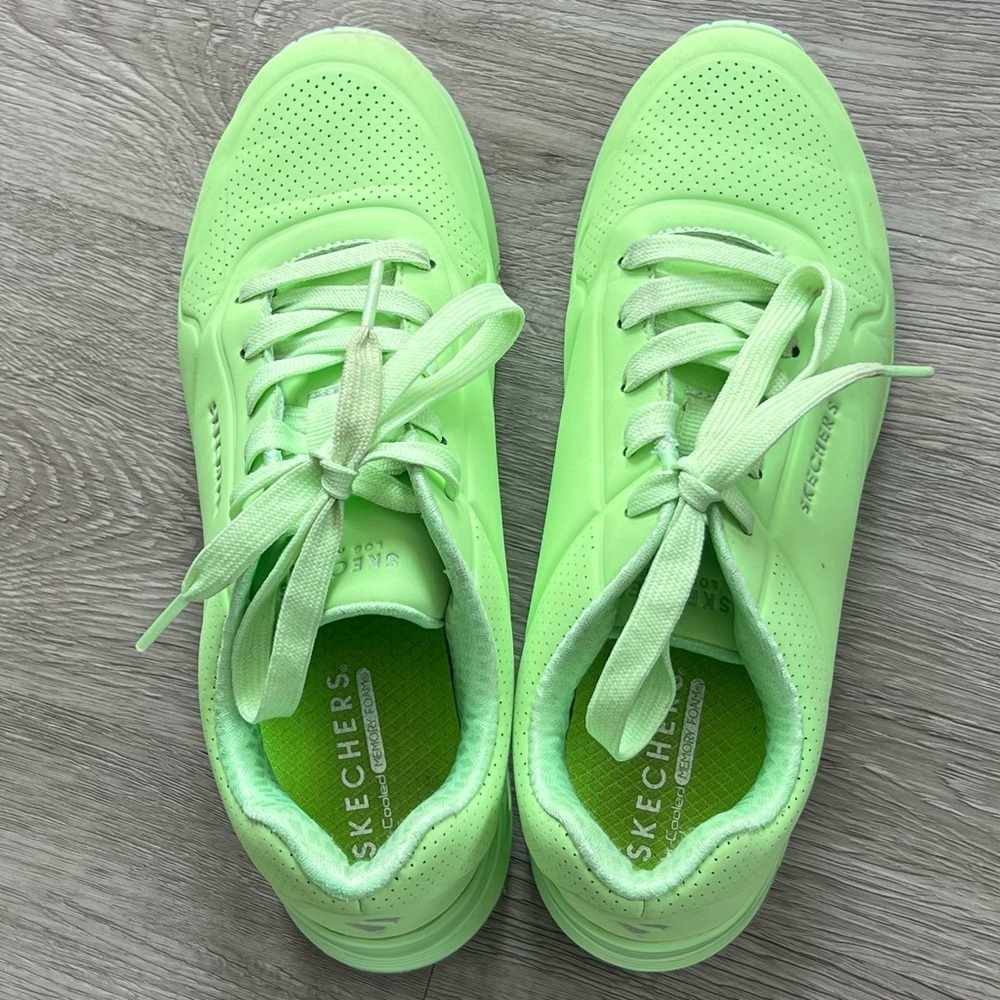 Skechers - US4 / EU36 | Women's shoes UNO night shades Lime/Green